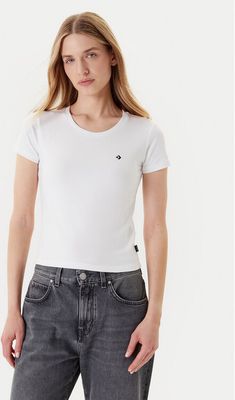 Bluzka damska na lato Converse ze sklepu: MODIVO w kategorii: Bluzki damskie - zdjęcie WP-EBWP-BKLVO-LN0_0000305511010