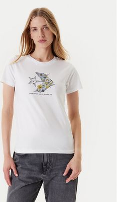 Bluzka damska na lato Converse ze sklepu: MODIVO w kategorii: Bluzki damskie - zdjęcie WP-EBWP-BKLVO-LN0_0000305511126