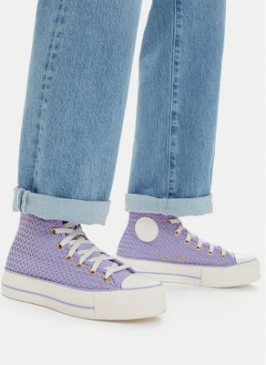 Trampki damskie wiosenne Converse ze sklepu: MODIVO w kategorii: Trampki damskie - zdjęcie WP-EBWP-BKLVO-LN0_0000305511935