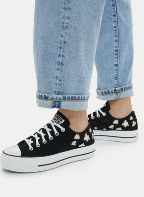 Trampki damskie na wiosnę Converse ze sklepu: MODIVO w kategorii: Trampki damskie - zdjęcie WP-EBWP-BKLVO-LN0_0000305511973