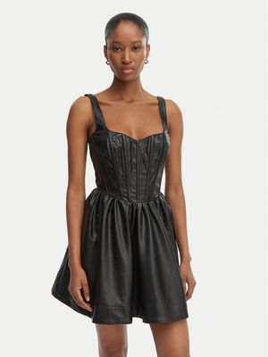 Sukienka elegancka Bardot ze sklepu: MODIVO w kategorii: Sukienki - zdjęcie WP-EBWP-BKLVO-LN0_0000305515889