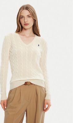 Polo Ralph Lauren - Sweter damski ze sklepu: MODIVO w kategorii: Swetry damskie - zdjęcie WP-EBWP-BKLVO-LN0_0000305517227