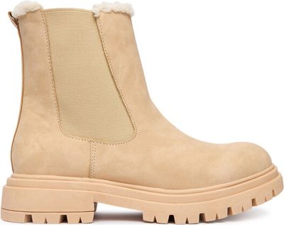 Botki jesienne Calvin Klein ze sklepu: MODIVO w kategorii: Botki - zdjęcie WP-EBWP-BKLVO-LN0_0000305519887