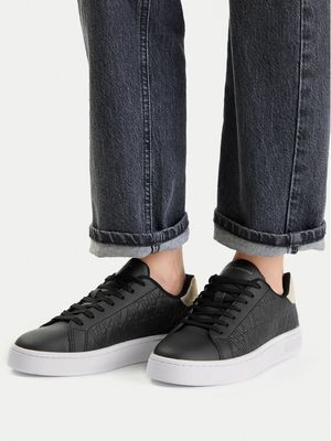 Armani Exchange - Trampki damskie na wiosnę ze sklepu: MODIVO w kategorii: Trampki damskie - zdjęcie WP-EBWP-BKLVO-LN0_0000305520265