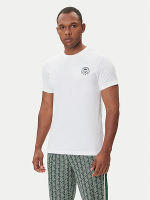 T-shirt męski casual Lacoste ze sklepu: MODIVO w kategorii: T-shirty męskie - zdjęcie WP-EBWP-BKLVO-LN0_0000305548696