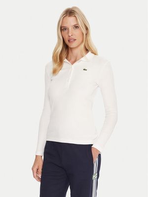 Bluzka damska wiosenna Lacoste ze sklepu: MODIVO w kategorii: Bluzki damskie - zdjęcie WP-EBWP-BKLVO-LN0_0000305549181
