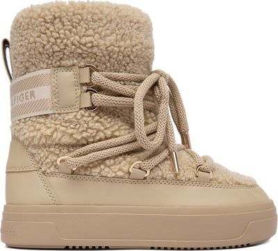 Śniegowce damskie na zimę Tommy Hilfiger ze sklepu: MODIVO w kategorii: Śniegowce damskie - zdjęcie WP-EBWP-BKLVO-LN0_0000305550996