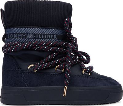 Tommy Hilfiger - Śniegowce damskie na zimę ze sklepu: MODIVO w kategorii: Śniegowce damskie - zdjęcie WP-EBWP-BKLVO-LN0_0000305551061