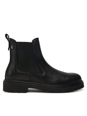 Botki jesienne Tommy Hilfiger ze sklepu: MODIVO w kategorii: Botki - zdjęcie WP-EBWP-BKLVO-LN0_0000305551269