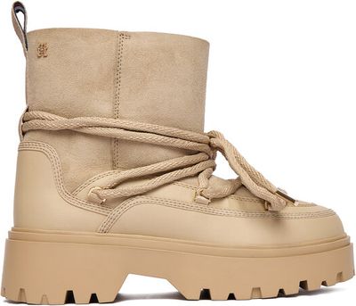 Tommy Hilfiger - Śniegowce damskie na zimę ze sklepu: MODIVO w kategorii: Śniegowce damskie - zdjęcie WP-EBWP-BKLVO-LN0_0000305551375