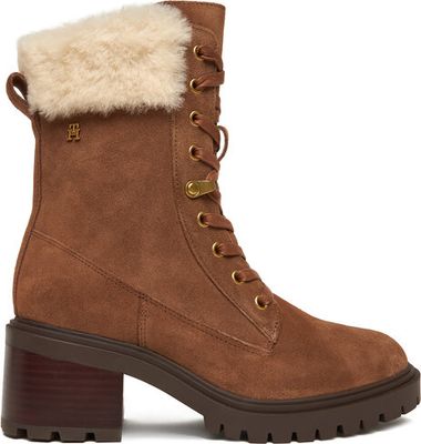 Botki na jesień Tommy Hilfiger ze sklepu: MODIVO w kategorii: Botki - zdjęcie WP-EBWP-BKLVO-LN0_0000305551993