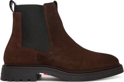 Buty zimowe męskie na zimę Tommy Hilfiger ze sklepu: MODIVO w kategorii: Buty zimowe męskie - zdjęcie WP-EBWP-BKLVO-LN0_0000305552327