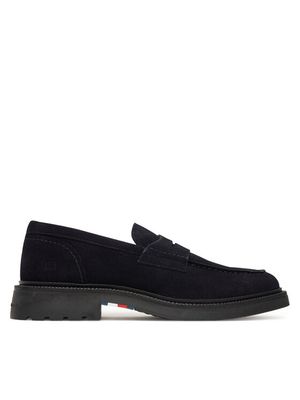 Mokasyny męskie na jesień Tommy Hilfiger ze sklepu: MODIVO w kategorii: Mokasyny męskie - zdjęcie WP-EBWP-BKLVO-LN0_0000305552785