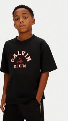 T-shirt chłopięce na lato Calvin Klein Jeans ze sklepu: MODIVO w kategorii: T-shirty chłopięce - zdjęcie WP-EBWP-BKLVO-LN0_0000305560155
