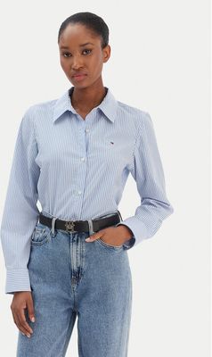 Koszula damska casual Tommy Hilfiger ze sklepu: MODIVO w kategorii: Koszule damskie - zdjęcie WP-EBWP-BKLVO-LN0_0000305561176