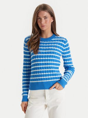 Sweter damski casual Tommy Hilfiger ze sklepu: MODIVO w kategorii: Swetry damskie - zdjęcie WP-EBWP-BKLVO-LN0_0000305561268