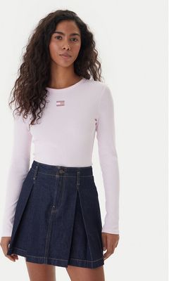 Bluzka damska na wiosnę Tommy Jeans ze sklepu: MODIVO w kategorii: Bluzki damskie - zdjęcie WP-EBWP-BKLVO-LN0_0000305563040