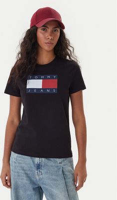 Bluzka damska na wiosnę Tommy Jeans ze sklepu: MODIVO w kategorii: Bluzki damskie - zdjęcie WP-EBWP-BKLVO-LN0_0000305563187
