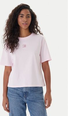 Bluzka damska na wiosnę Tommy Jeans ze sklepu: MODIVO w kategorii: Bluzki damskie - zdjęcie WP-EBWP-BKLVO-LN0_0000305563194