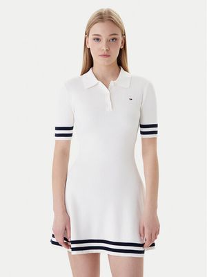 Sukienka na wiosnę Tommy Jeans ze sklepu: MODIVO w kategorii: Sukienki - zdjęcie WP-EBWP-BKLVO-LN0_0000305563286
