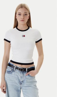 Bluzka damska Tommy Jeans ze sklepu: MODIVO w kategorii: Bluzki damskie - zdjęcie WP-EBWP-BKLVO-LN0_0000305563910