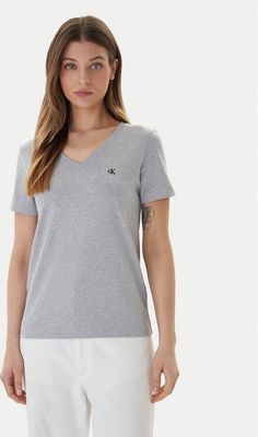Bluzka damska wiosenna Calvin Klein Jeans ze sklepu: MODIVO w kategorii: Bluzki damskie - zdjęcie WP-EBWP-BKLVO-LN0_0000305564719