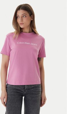 Bluzka damska młodzieżowa Calvin Klein Jeans ze sklepu: MODIVO w kategorii: Bluzki damskie - zdjęcie WP-EBWP-BKLVO-LN0_0000305564788