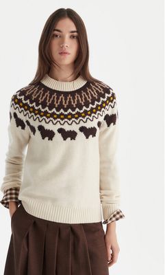 Sweter damski na zimę młodzieżowy Hunter ze sklepu: MODIVO w kategorii: Swetry damskie - zdjęcie WP-EBWP-BKLVO-LN0_0000305568618