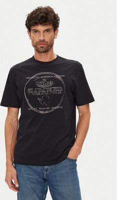 T-shirt męski w stylu młodzieżowym Napapijri ze sklepu: MODIVO w kategorii: T-shirty męskie - zdjęcie WP-EBWP-BKLVO-LN0_0000305572165