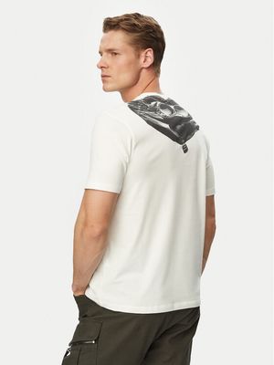 T-shirt męski casual C.P. Company ze sklepu: MODIVO w kategorii: T-shirty męskie - zdjęcie WP-EBWP-BKLVO-LN0_0000305574978
