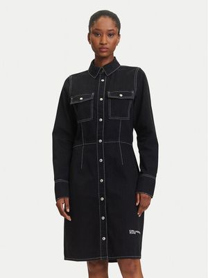 Sukienka casualowa Karl Lagerfeld Jeans ze sklepu: MODIVO w kategorii: Sukienki - zdjęcie WP-EBWP-BKLVO-LN0_0000305575791