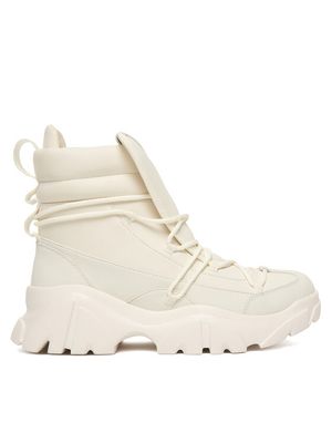 Buty zimowe męskie gładki EA7 Emporio Armani ze sklepu: MODIVO w kategorii: Buty zimowe męskie - zdjęcie WP-EBWP-BKLVO-LN0_0000305577801