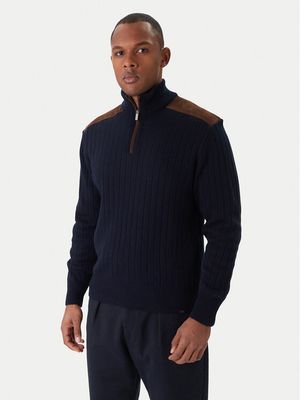 Sweter męski gładki Paul&Shark ze sklepu: MODIVO w kategorii: Swetry męskie - zdjęcie WP-EBWP-BKLVO-LN0_0000305578129