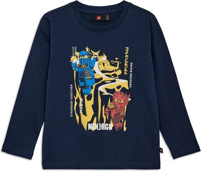 T-shirt chłopięce zimowy LEGO ze sklepu: MODIVO w kategorii: T-shirty chłopięce - zdjęcie WP-EBWP-BKLVO-LN0_0000305579157