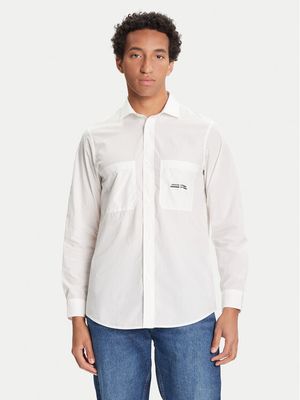 Koszula męska na wiosnę Armani Exchange ze sklepu: MODIVO w kategorii: Koszule męskie - zdjęcie WP-EBWP-BKLVO-LN0_0000305584113