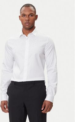 Koszula męska na wiosnę elegancka Armani Exchange ze sklepu: MODIVO w kategorii: Koszule męskie - zdjęcie WP-EBWP-BKLVO-LN0_0000305588494