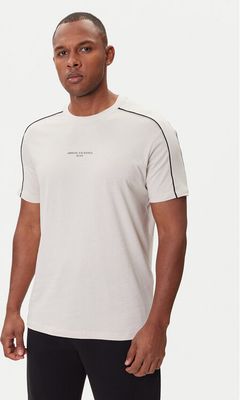 T-shirt męski gładki Armani Exchange ze sklepu: MODIVO w kategorii: T-shirty męskie - zdjęcie WP-EBWP-BKLVO-LN0_0000305588883