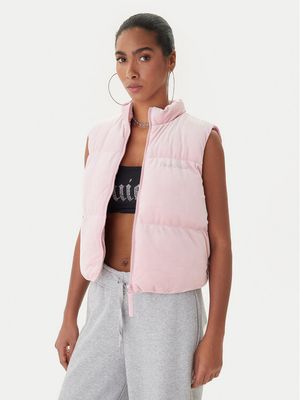 Kamizelka damska casual Juicy Couture ze sklepu: MODIVO w kategorii: Kamizelki damskie - zdjęcie WP-EBWP-BKLVO-LN0_0000305589507