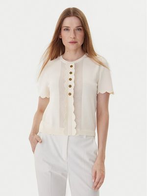Bluzka damska casualowa Twinset ze sklepu: MODIVO w kategorii: Bluzki damskie - zdjęcie WP-EBWP-BKLVO-LN0_0000305592606