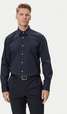 Koszula męska casual BOSS ze sklepu: MODIVO w kategorii: Koszule męskie - zdjęcie WP-EBWP-BKLVO-LN0_0000305596406