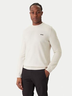 BOSS - Sweter męski jesienny ze sklepu: MODIVO w kategorii: Swetry męskie - zdjęcie WP-EBWP-BKLVO-LN0_0000305597793
