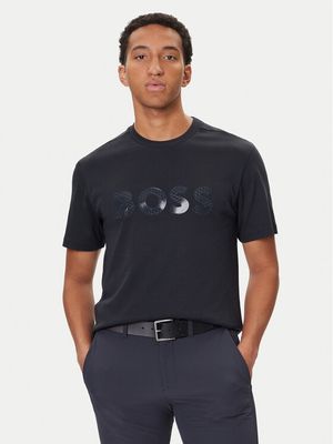 T-shirt męski na lato BOSS ze sklepu: MODIVO w kategorii: T-shirty męskie - zdjęcie WP-EBWP-BKLVO-LN0_0000305597847