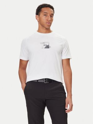 T-shirt męski na lato BOSS ze sklepu: MODIVO w kategorii: T-shirty męskie - zdjęcie WP-EBWP-BKLVO-LN0_0000305597861