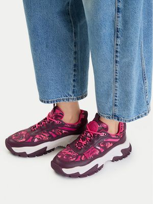 Buty sportowe damskie Versace Jeans Couture ze sklepu: MODIVO w kategorii: Buty sportowe damskie - zdjęcie WP-EBWP-BKLVO-LN0_0000305601599
