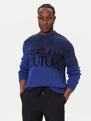 Sweter męski w stylu młodzieżowym Versace Jeans Couture ze sklepu: MODIVO w kategorii: Swetry męskie - zdjęcie WP-EBWP-BKLVO-LN0_0000305602244