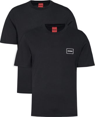 T-shirt męski klasyczny HUGO ze sklepu: MODIVO w kategorii: T-shirty męskie - zdjęcie WP-EBWP-BKLVO-LN0_0000305602817