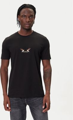 HUGO - T-shirt męski wiosenny ze sklepu: MODIVO w kategorii: T-shirty męskie - zdjęcie WP-EBWP-BKLVO-LN0_0000305602862