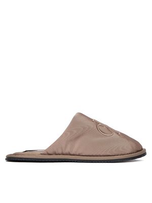 Kapcie damskie zimowe Calvin Klein Jeans ze sklepu: MODIVO w kategorii: Kapcie damskie - zdjęcie WP-EBWP-BKLVO-LN0_0000305621092