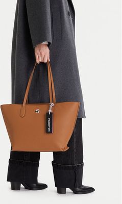 Shopper bag elegancka Karl Lagerfeld ze sklepu: MODIVO w kategorii: Torby Shopper bag - zdjęcie WP-EBWP-BKLVO-LN0_0000305622907