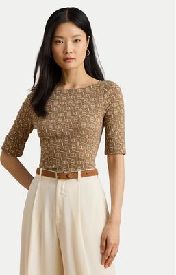 Bluzka damska casual LAUREN RALPH LAUREN ze sklepu: MODIVO w kategorii: Bluzki damskie - zdjęcie WP-EBWP-BKLVO-LN0_0000305625724